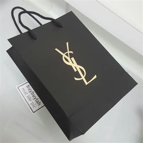 yves saint laurent paper bag|where to buy ysl bags.